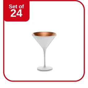 STOLZLE OLYMPIC COCKTAIL GLASS 240ml MATT WHITE/BRONZE