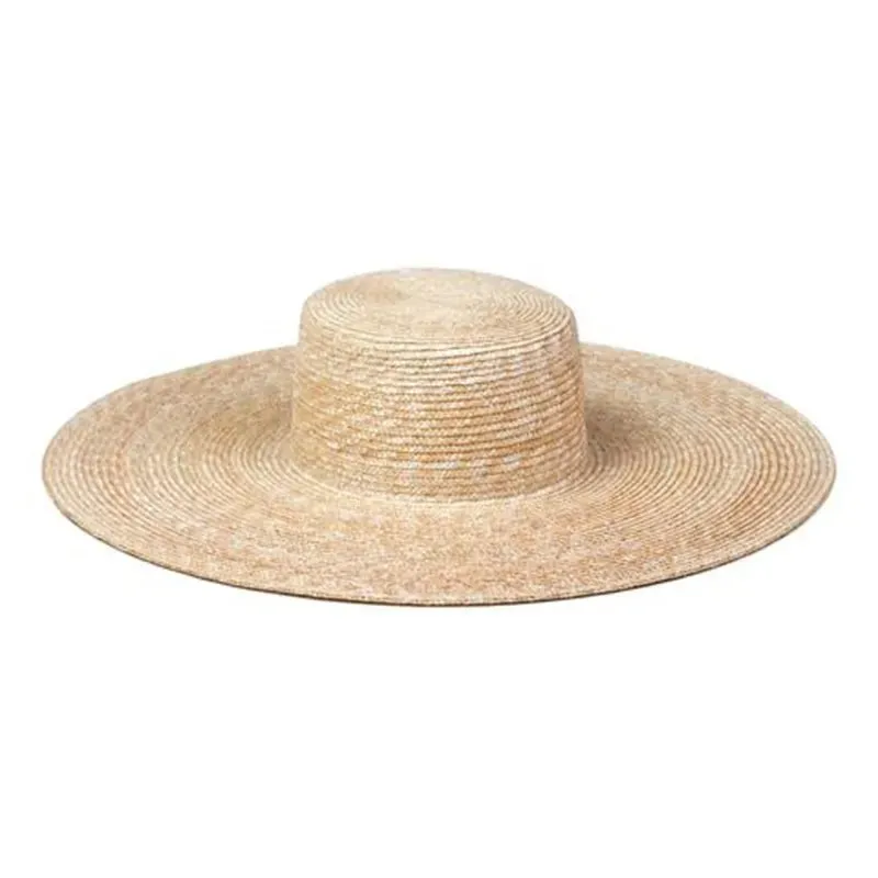 Straw Beach Hat With Big Brim