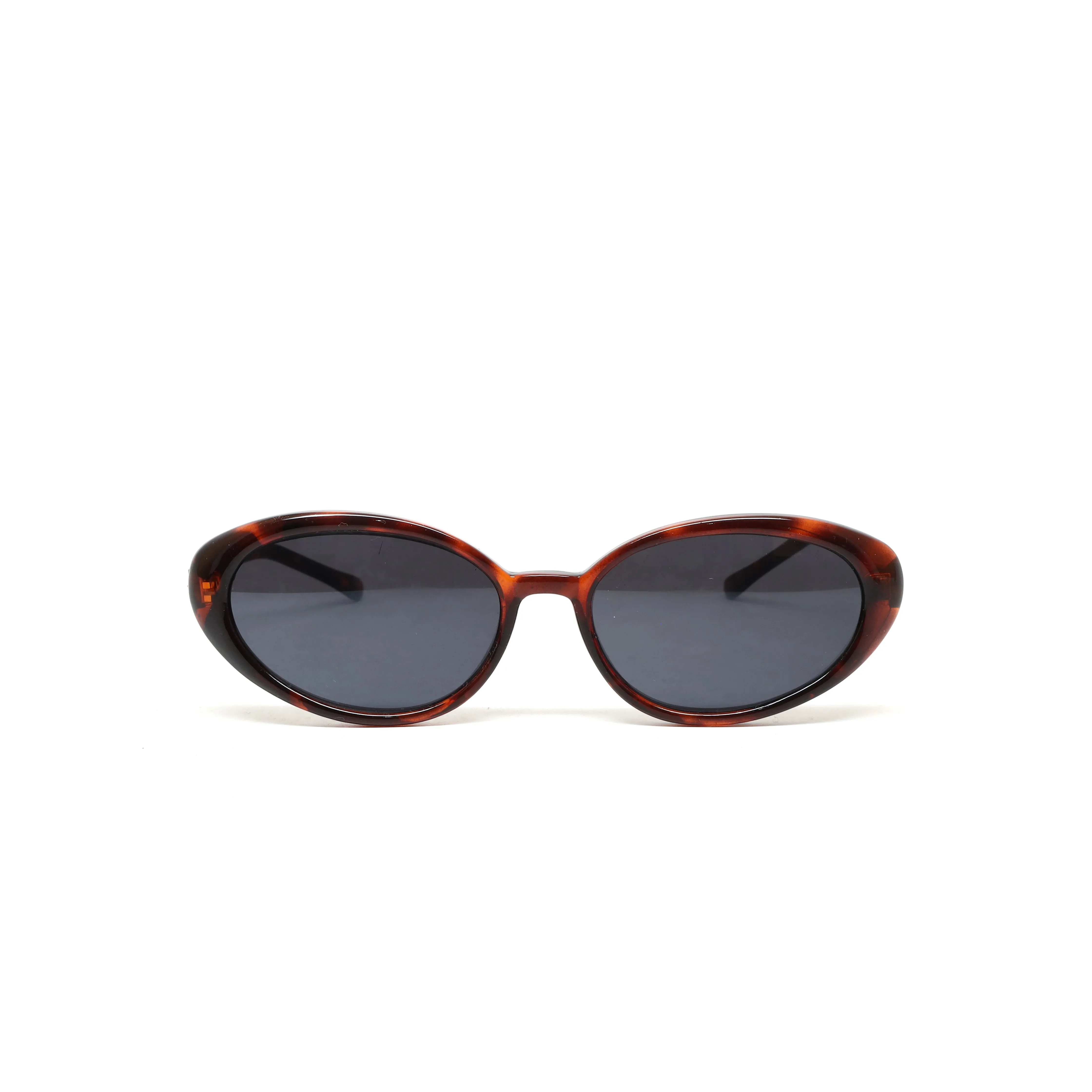 //Style 61// Vintage 90s Standard Oval Frame Sunglasses - Tortoise