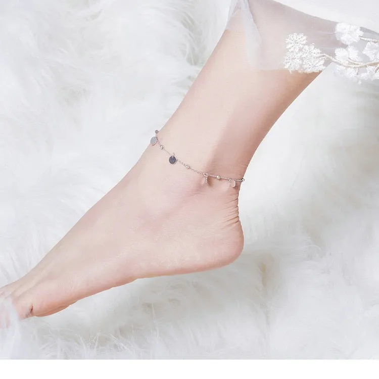 Stylemein - Silver Anklets For Women | Silver Anklet Chain