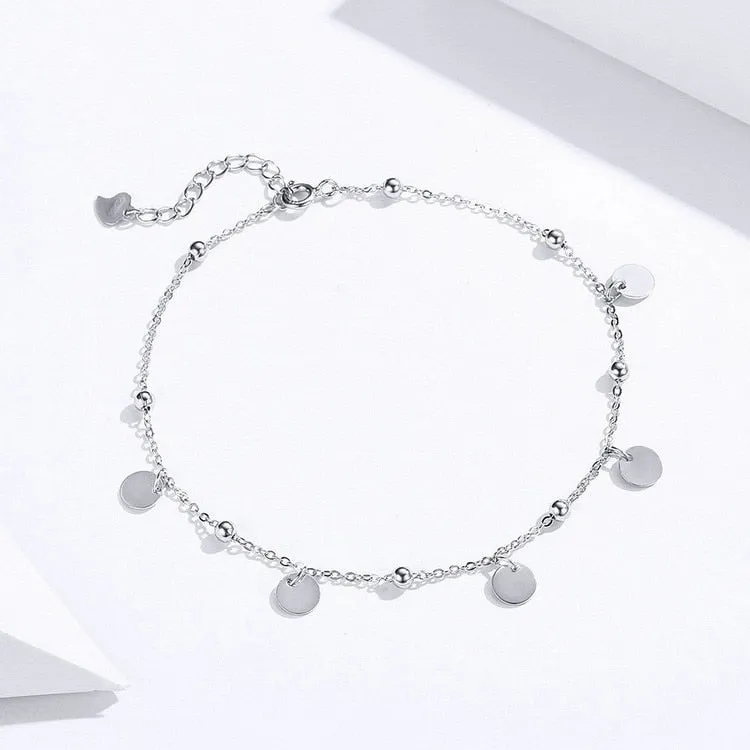 Stylemein - Silver Anklets For Women | Silver Anklet Chain