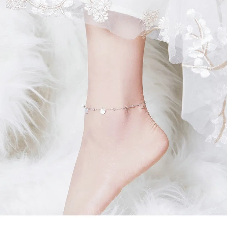 Stylemein - Silver Anklets For Women | Silver Anklet Chain