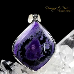 Sugilite Crystal Pendant SS 'Beacon of Light'