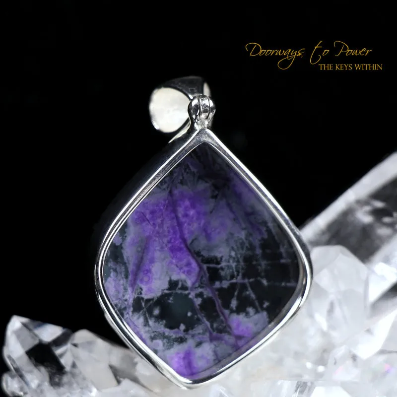 Sugilite Crystal Pendant SS 'Beacon of Light'