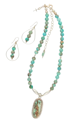 Sweet Tea Jewelry Ocean Jasper Necklace Set