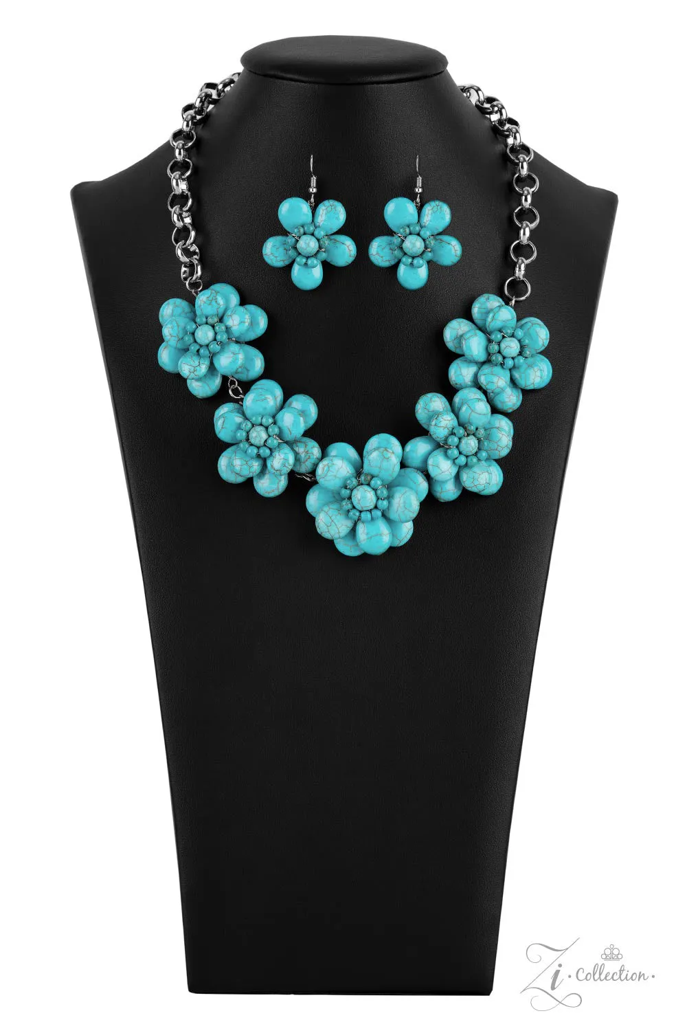 The Geniune 2021 - Signature Zi Collection - Necklace and Matching Earrings - Paparazzi Accessories