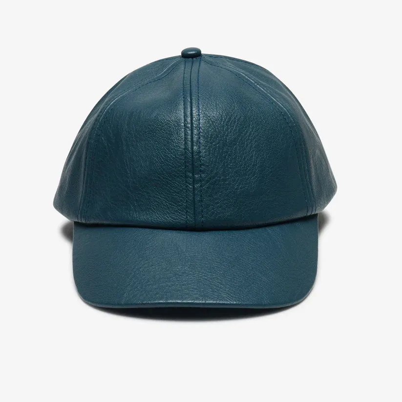 The Hailey Leather Ball Cap