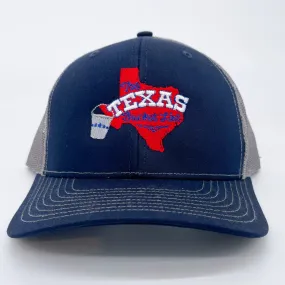 The Texas Bucket List Official Cap - Navy/Gray