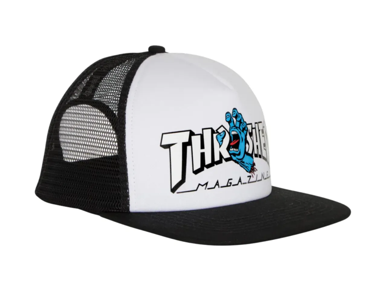 Thrasher Screaming Logo Trucker Santa Cruz Hat