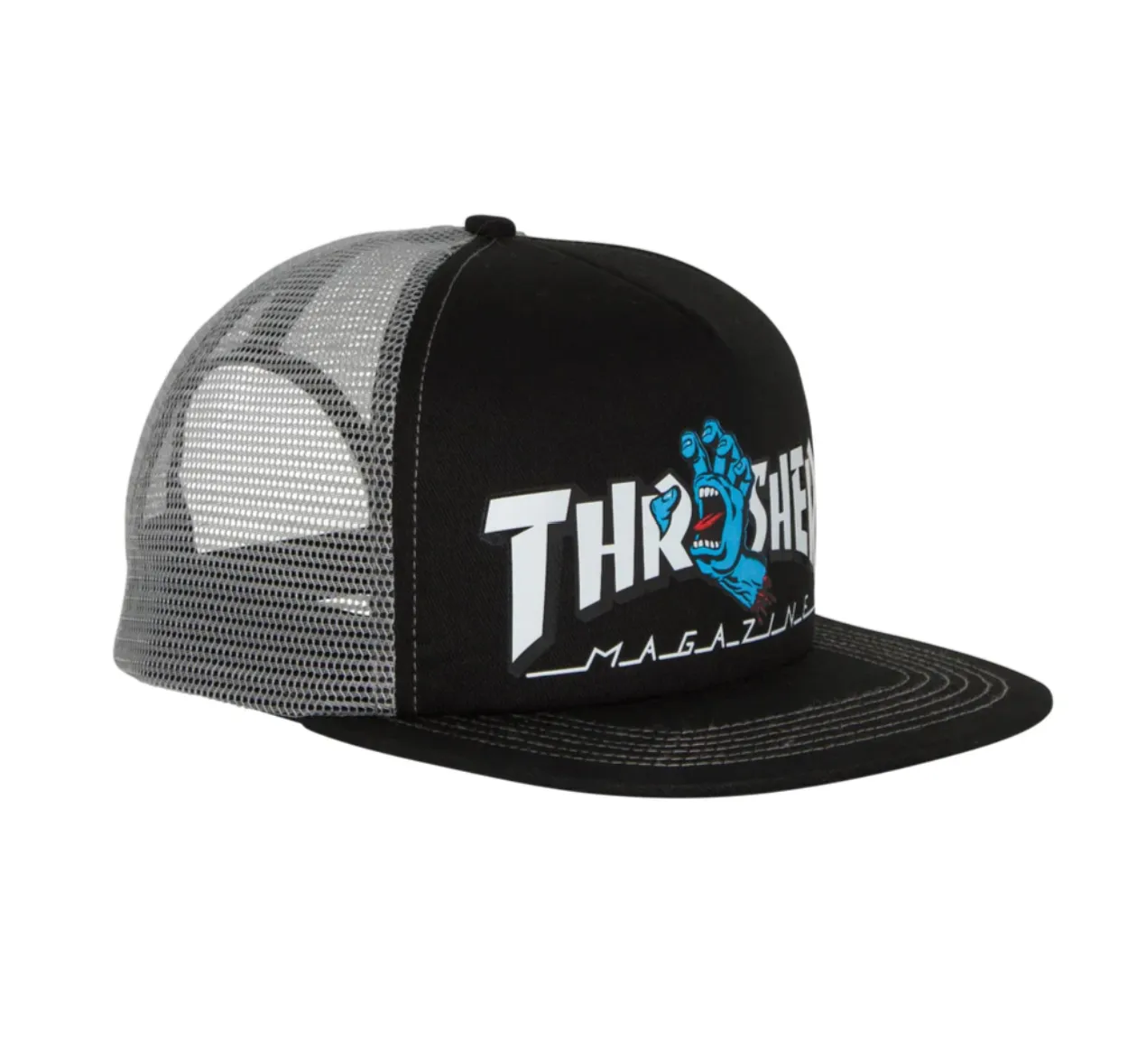 Thrasher Screaming Logo Trucker Santa Cruz Hat