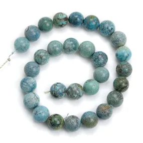 Tibetan Turquoise 14mm Strand #3