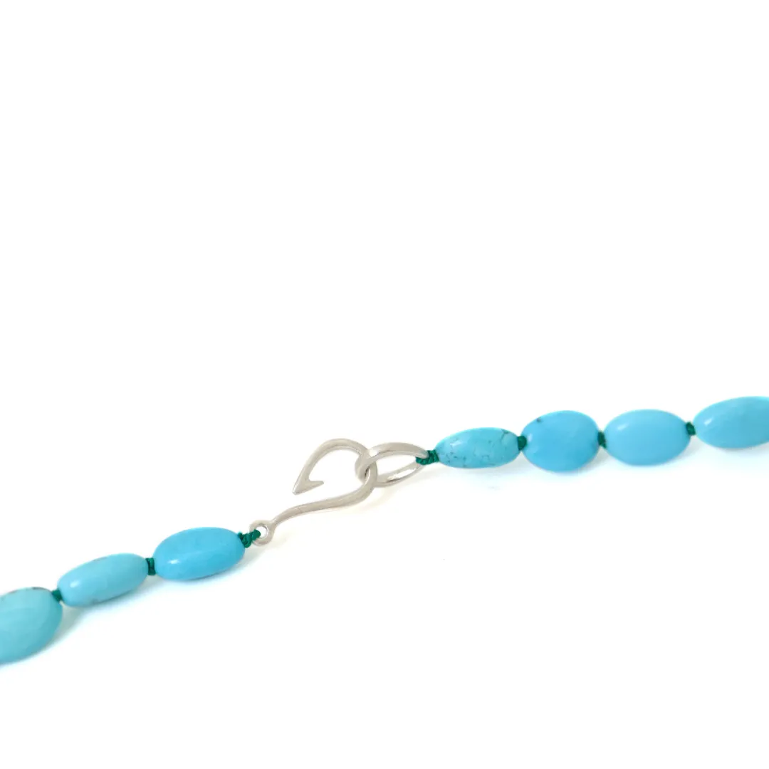 Tidal Pathway Turquoise Ruthie B. Necklace