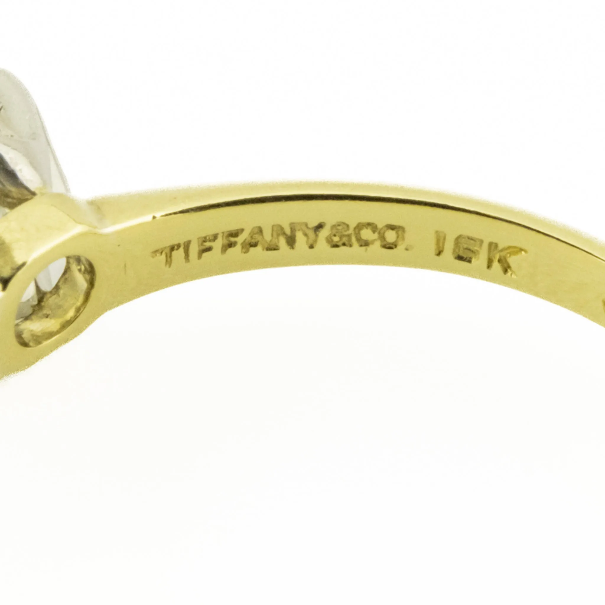 Tiffany & Co. 1948 0.66ctw European Cut Diamond Solitaire Engagement Ring in 18K Yellow Gold - Size 5.5