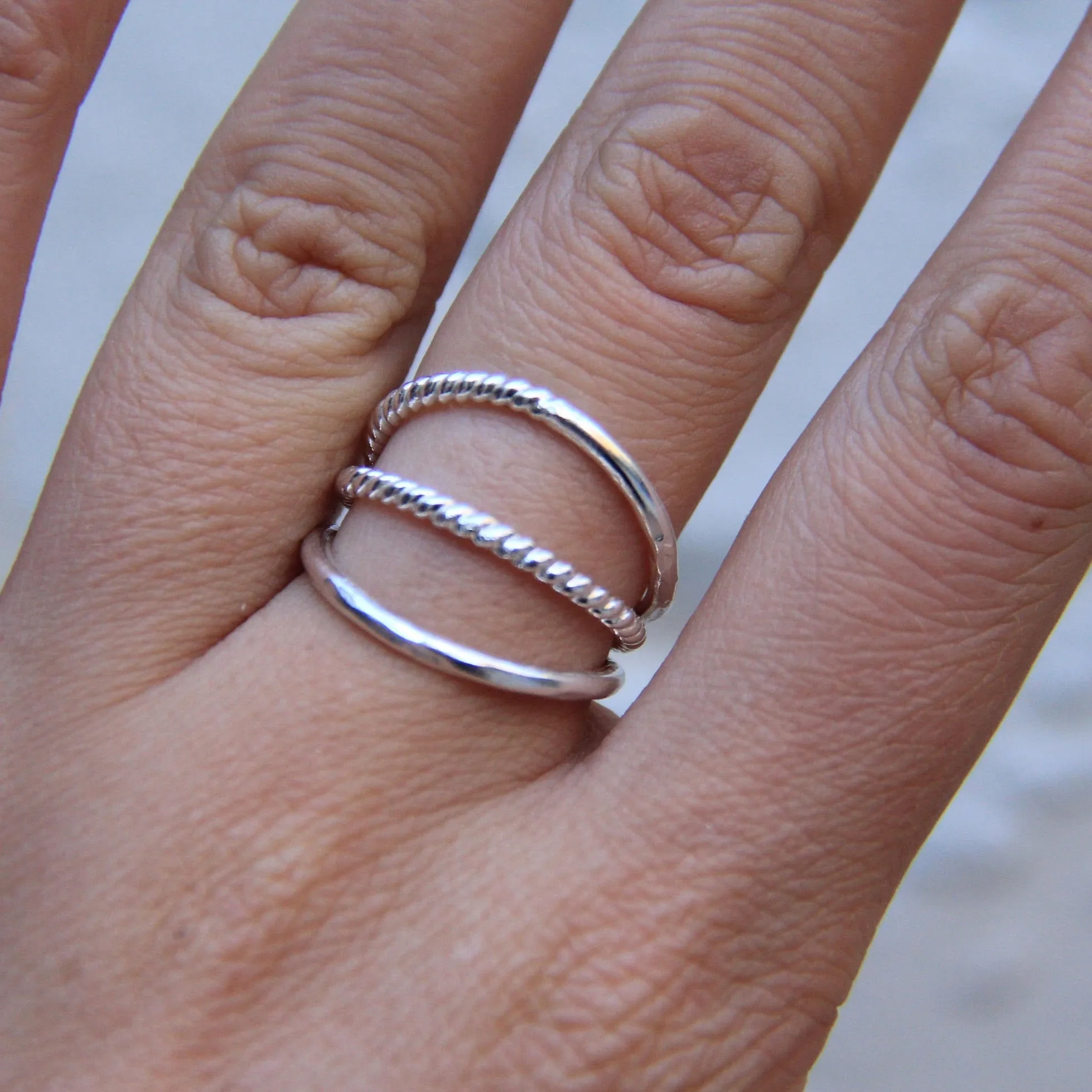 Trinity Sterling Silver Ring