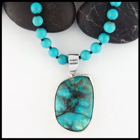 Turquoise Beaded Necklace