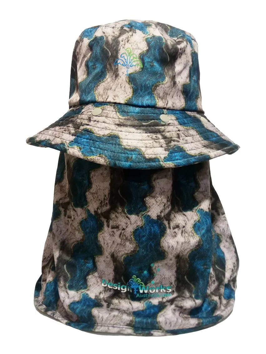 UV Protective Bucket Hat 360 Degree - Reef