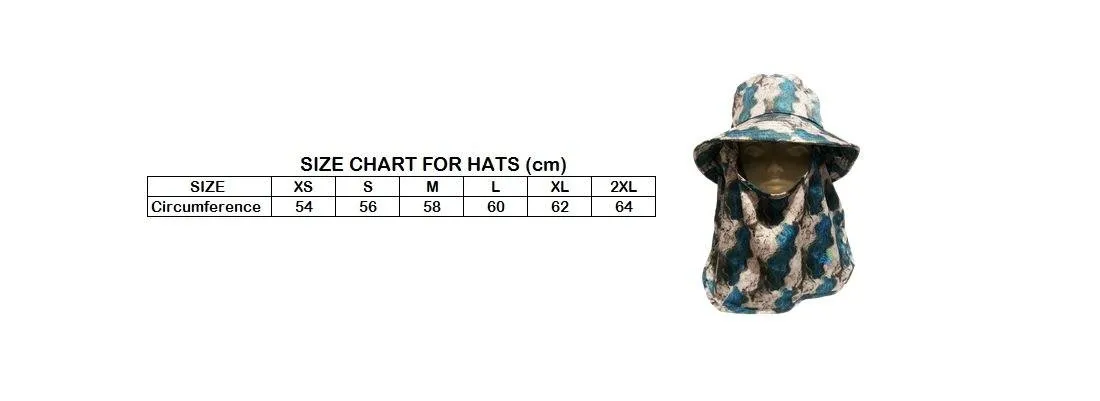 UV Protective Bucket Hat 360 Degree - Reef