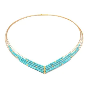 Valena Turquoise Necklace - 86021256