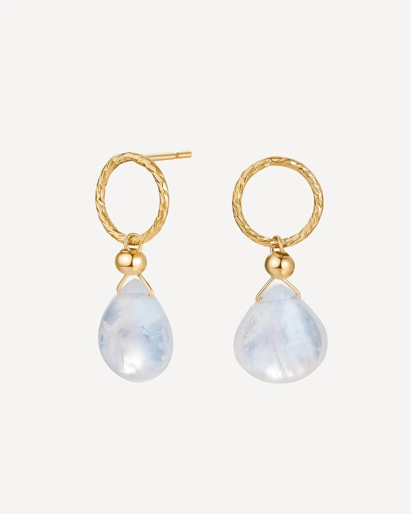 Vida Moonstone Earrings