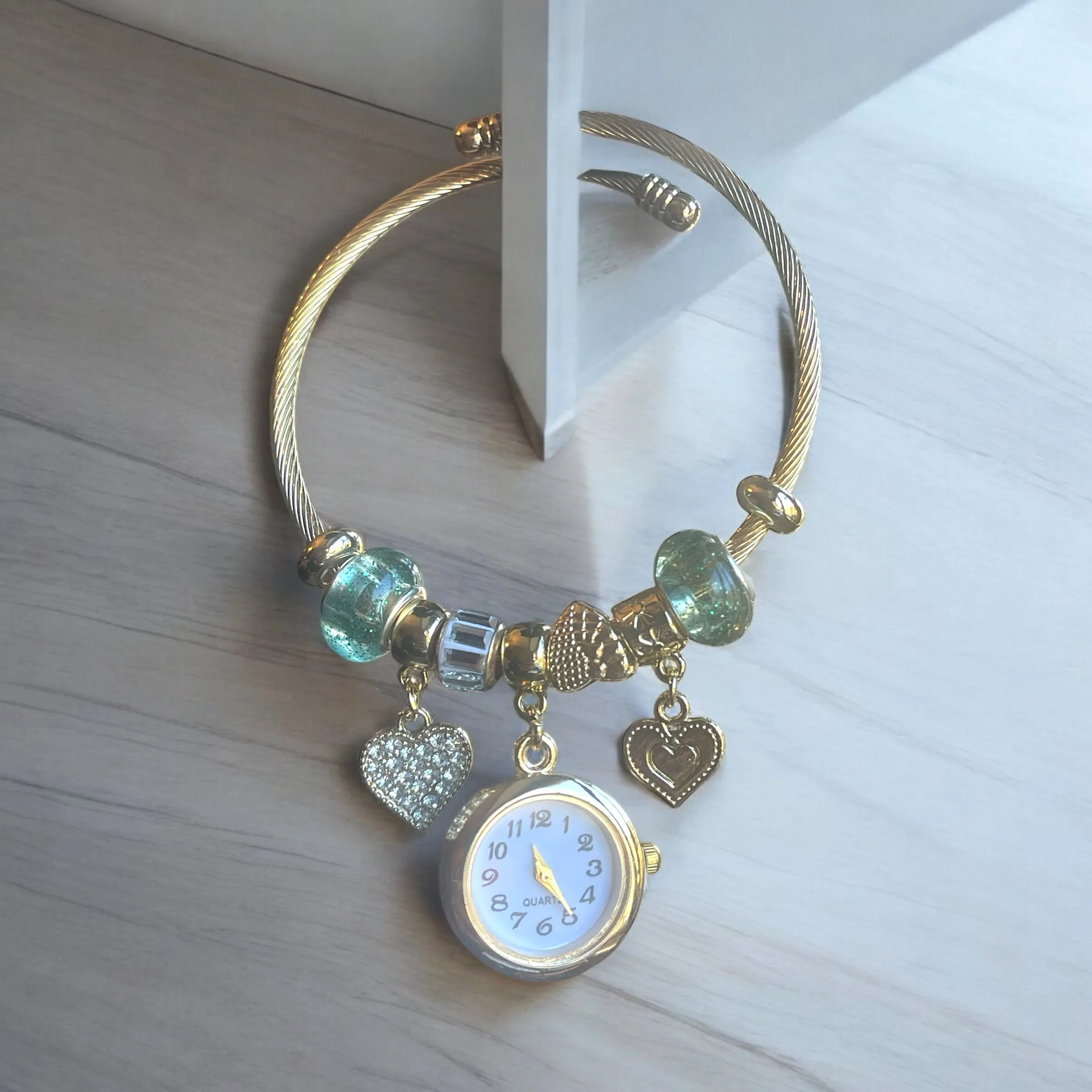 watch charm bracelet