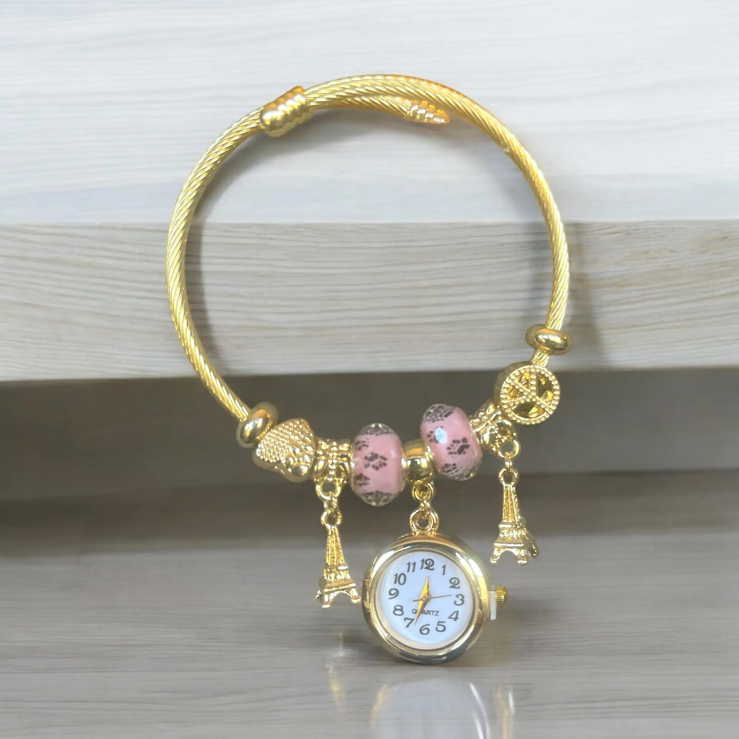 watch charm bracelet