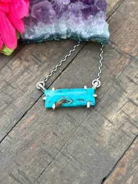 Waterproof Kingman Bar Necklace #14