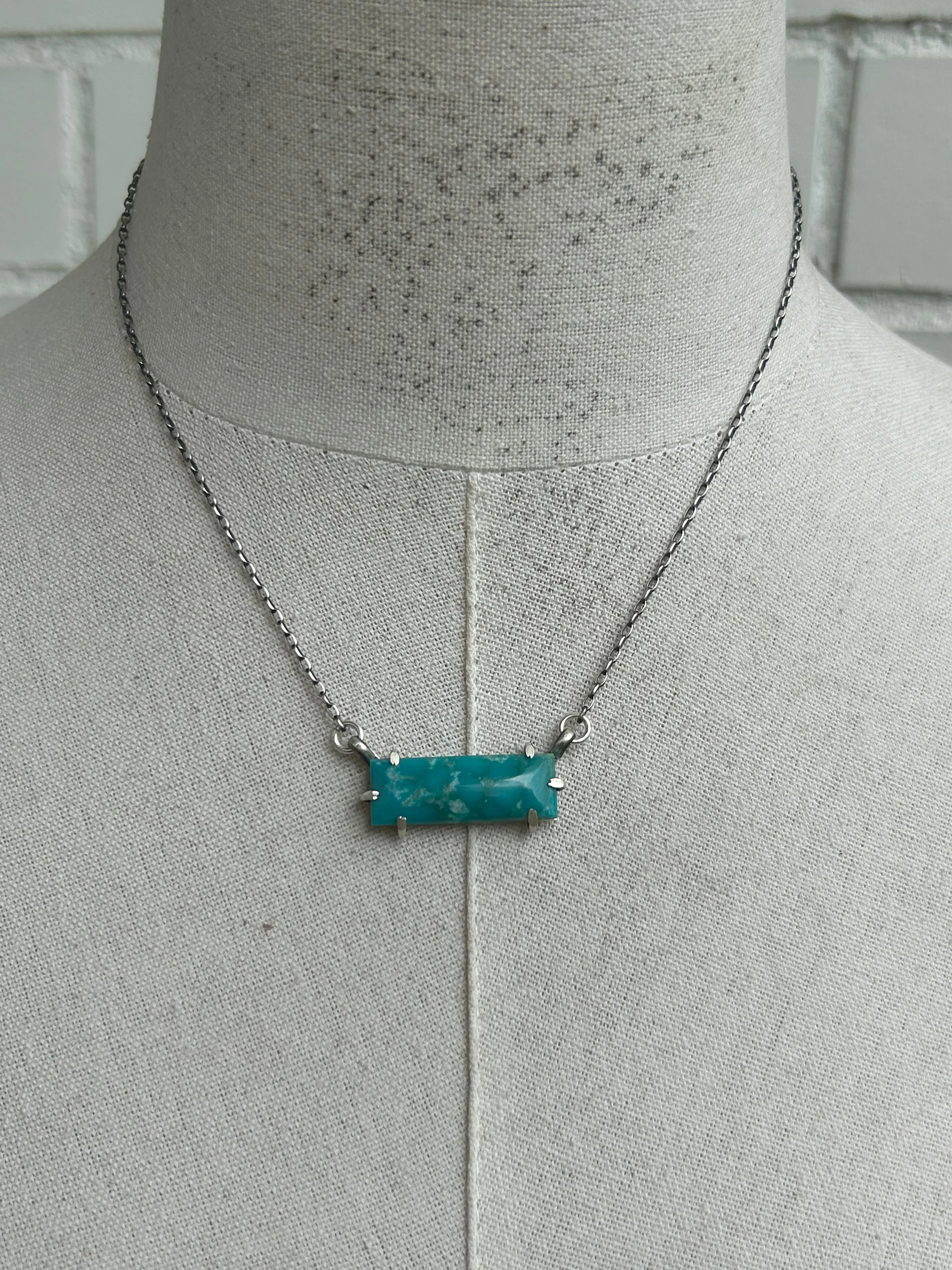 Waterproof Kingman Bar Necklace #40