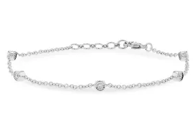 White Gold Diamond Bracelet