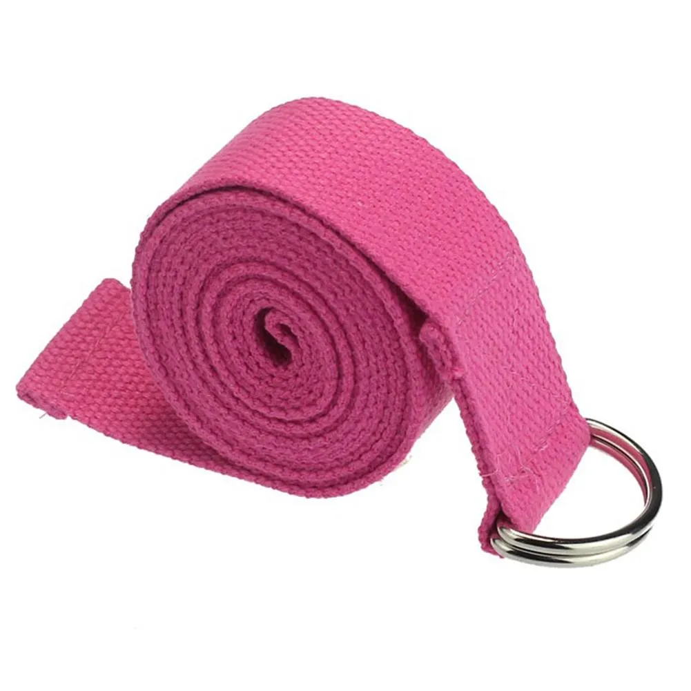 Women Yoga Belt Yoga Stretch Strap Colorful Belt Fitness Exercise Rope Figure Waist Leg Resistance Fitness Bands Stretcher Belt