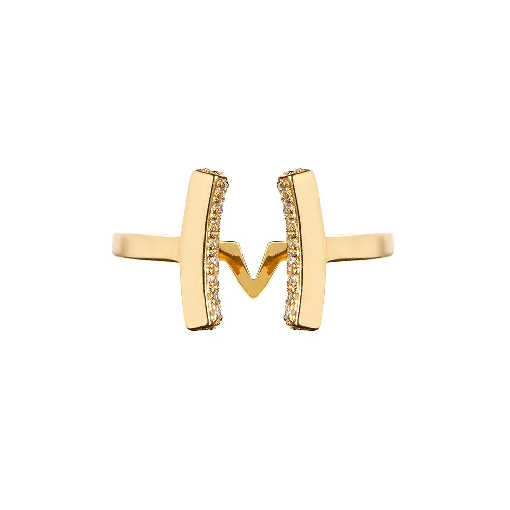 Yellow Gold Cuff Ring