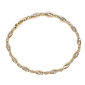 Yellow Gold Diamond Fashion Bracelet